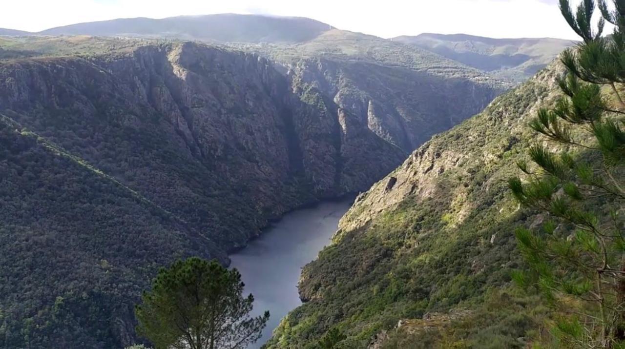 Casa Bolmente A Ver En La Ribeira Sacra. Villa Sober Eksteriør billede
